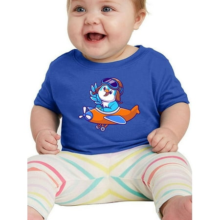 

Cute Bird Riding Airplane T-Shirt Infant -Image by Shutterstock 18 Months