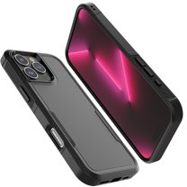 For iPhone 16 Pro Max 5G Case ,Sturdy Phone Case for iPhone 16 Pro Max 5G 6.9 inch ,Tiflook Shockproof Protection Heavy Duty Armor Hard Plastic & Rubber Rugged Bumper 2-in-1 Case Cover ( Black )