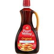 Pearl Milling Company Lite Pancake & Waffle Syrup Original, 24oz Bottle, 24 Servings