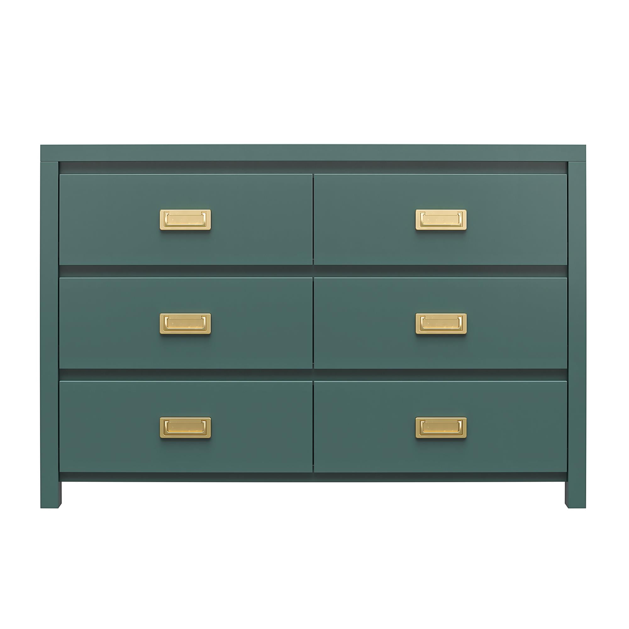Haven 6-Drawer Kids' Dresser, Hunter Green