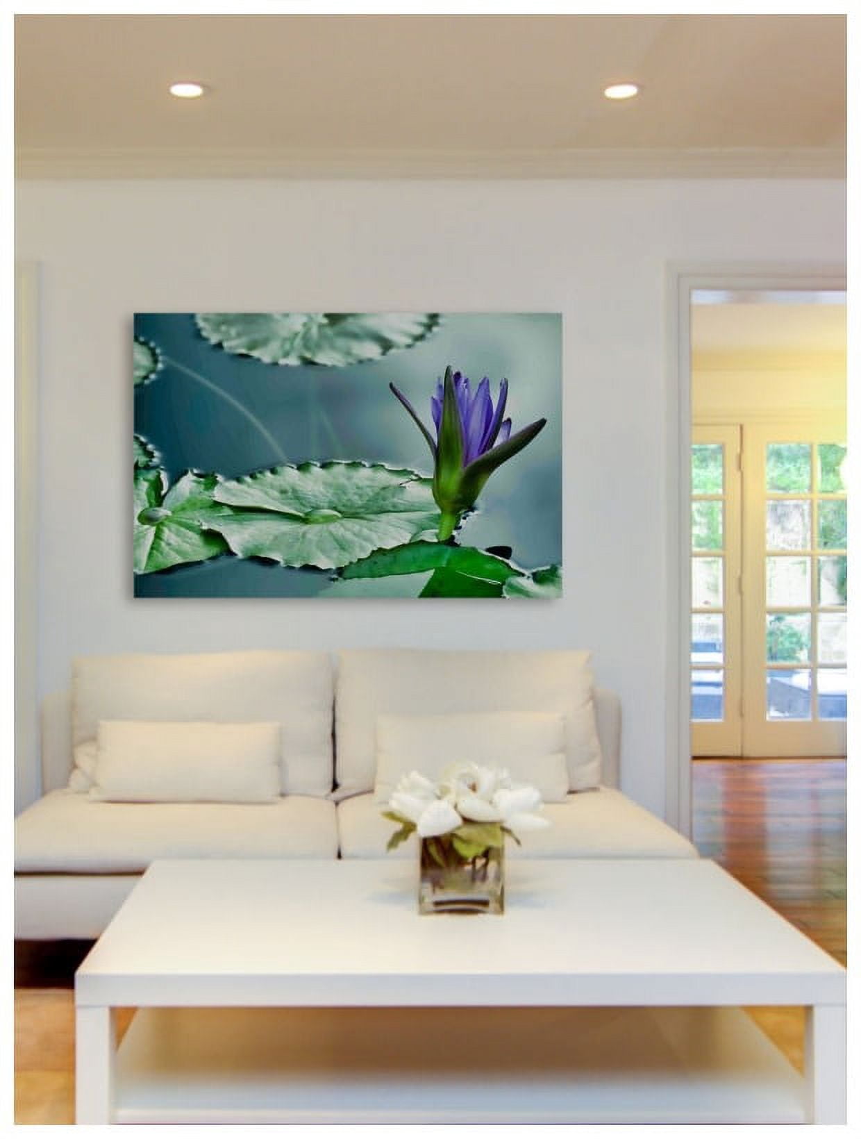 Marmont Hill "Lily on the Pond" Painting Print on Canvas