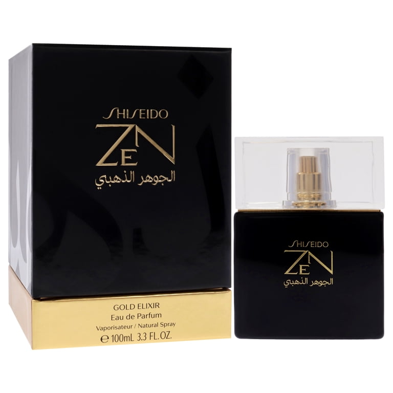Shiseido Zen Gold Elixir , 3.3 oz EDP Spray - Walmart.com