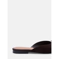 thumbnail image 6 of Free Assembly Women's Faux Suede Buckle Mules, 6 of 7