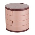 thumbnail image 2 of Mujeres Pendientes s Organizador de caja de almacenamiento , 4 capas, 360 gra, giratorio con espejo Sunnimix Estuche de almacenamiento de pendientes, 2 of 8