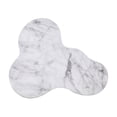 thumbnail image 4 of TOV Furniture Slab White Marble Side Table, 4 of 6