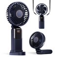 thumbnail image 1 of Ventilador portátil GOCKERA F01 de 5 velocidades con batería de 4200 mAh, color azul, 1 of 6