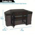 thumbnail image 1 of HLONK [Blackstone Grill Cover] 1pc Durable Grill Cover for Blackstone 36 Inch Griddle Grill - Heavy-Duty Polyester with Multiple Compartments  Keeps Grills Clean & Protected  Fits BBQ Acc, 1 of 5