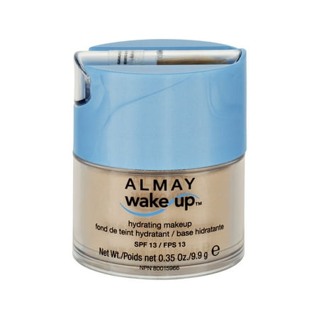 Almay Wake Up 040 Neutral Hydrating Powder Makeup, 0.35 OZ
