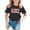 Z1-Black, variant on Kids' Flower Girl Graphic T-Shirt, Girls' Casual Short Sleeve Tee, Cute Floral Letter Print Top for Wedding & Special Occasions
