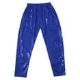 thumbnail image 6 of YEAHDOR Kids Boys Casual Radish Pants Sparkle Sequins Hip Hop Jazz Dance Pants, 6 of 7