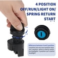 thumbnail image 2 of Interruptor de encendido Tecreddy Polaris 6 PIN 4 posiciones, 2 of 7
