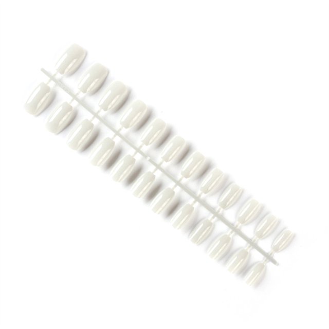 Vogacara 24 piezas de uñas postizas de ataúd resistentes a los arañazos de bailarina corta coloridas uñas acrílicas artificiales de color sólido DIY Juegos de manicura 35 gris ahumado Vogacara CE011412-35