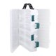 thumbnail image 4 of Caja de plástico de doble cara para cebos de pesca, soporte para señuelos, gran capacidad, accesorios (10 ranuras), 4 of 12