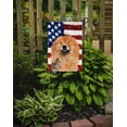 thumbnail image 2 of USA American Flag with Chow Chow Garden Flag, 2 of 2