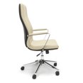 thumbnail image 5 of OFM Chaise de Bureau Ergonomique en Cuir Crème, 5 of 5