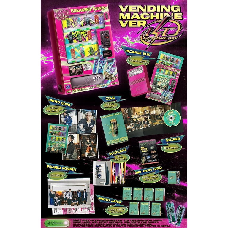 nct dream ISTJ vending matching Ver新品未開封 NCT Dream - The 3rd Album 'ISTJ' [Vending Machine ver