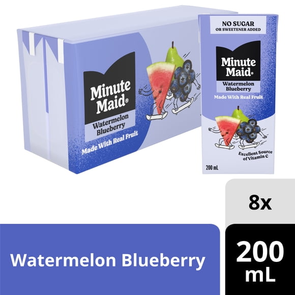 Minute Maid Watermelon Blueberry 8x200ml