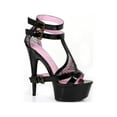 thumbnail image 2 of 609-LEVI, 6" Double Ankle Strap Heel Shoes, 2 of 2