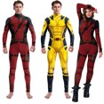 thumbnail image 2 of Mono de cosplay de superhéroe Deadpool Wolverine, disfraz de Cosplay de Wolverine, traje de fiesta Zenti de Año Nuevo de Wade James Howlett, 2 of 5