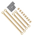 thumbnail image 3 of RC Car Pull Rod Set, Wear  RC Front Rear Pull Rod Copper Bend   for RC Crawlers, 3 of 8