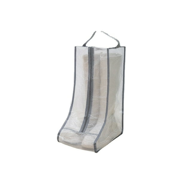 Injueey Bolsa de almacenamiento para botas de PVC, cremallera portátil, reutilizable, impermeable, a prueba de humedad, asa de elevación, Type3 NO3