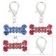thumbnail image 2 of GOOHOCHY 2pcs PET COLLAR colgantes decorativos Rhinestone colgantes encantadores colgantes colgantes, 2 of 7