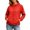 Red, variant on Women's Lightweight Hooded Zip Up Jacket – Versatile Summer Sun Protection Coat in Sizes S-4XL, Breathable Outdoor Casual Outerwear for Daily Travel