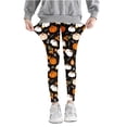 thumbnail image 2 of Toddler Girl Leggings Leggings for Girls Soft Comfortable Leggings for Kids In 3-8 Years Ankle Length Girls Printed Leggings Multicolor 7 Years, 2 of 4