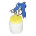 thumbnail image 6 of Airbrush F 75 1.5mm Paint Sprayer Hydrocone Type Stainless Steel Air Varnish Sprayer for Automotive Industrial Blue, 6 of 8