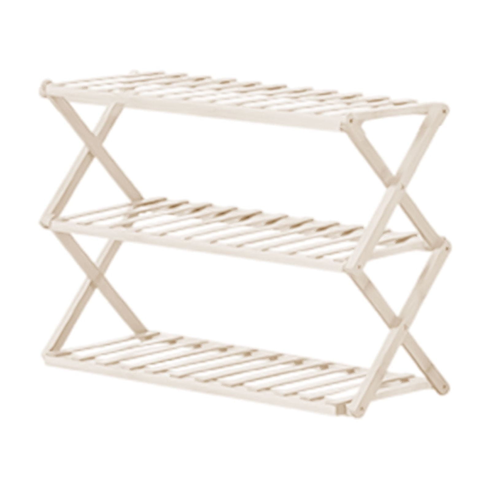 Wzzjkit Shoe Rack 3 Layer Tall Shoe Organizer for Entryway 9 Pairs Shoe & Boots Organizer Storage Shelf Long-Lasting Dusts Proof Shoe Cabinet