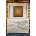 thumbnail image 3 of Homestead Collection Deluxe Dresser Mirror, Clear Lacquer Finish, 3 of 3