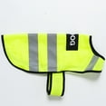 thumbnail image 4 of Dog Reflective Vest Adjustable Dog Safety Service Vest Pet High Visibility Apparel For Hunting Outdoor Activities Walking At Night(Yellow S-35Cm), 4 of 5