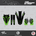 thumbnail image 3 of Kalair GFX Graphics Kit for Kawasaki KX250F (2009-2012) Venom Series, 3 of 5
