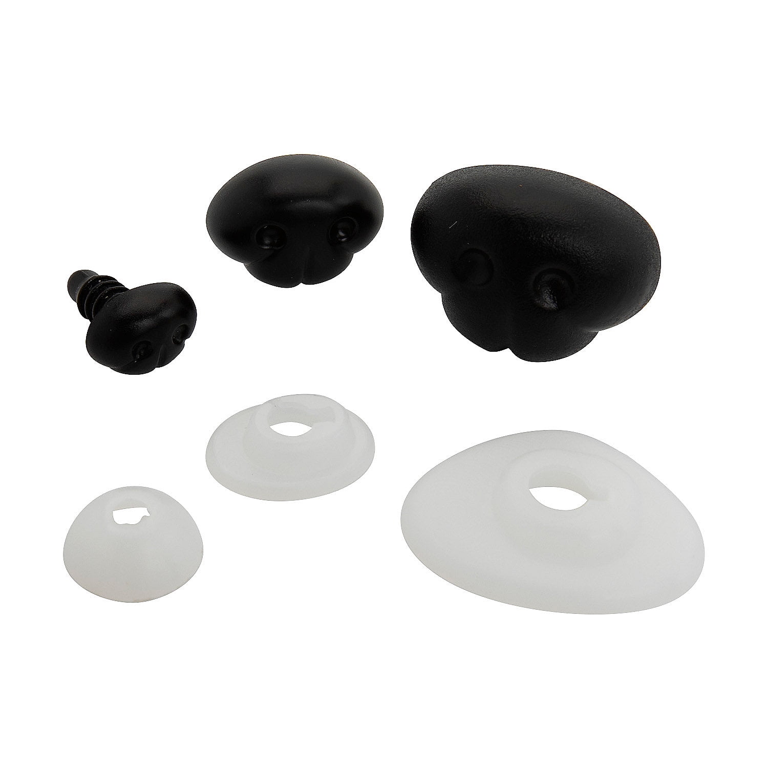 Stuffed Animal Plastic Nose Assortment 12 Pieces