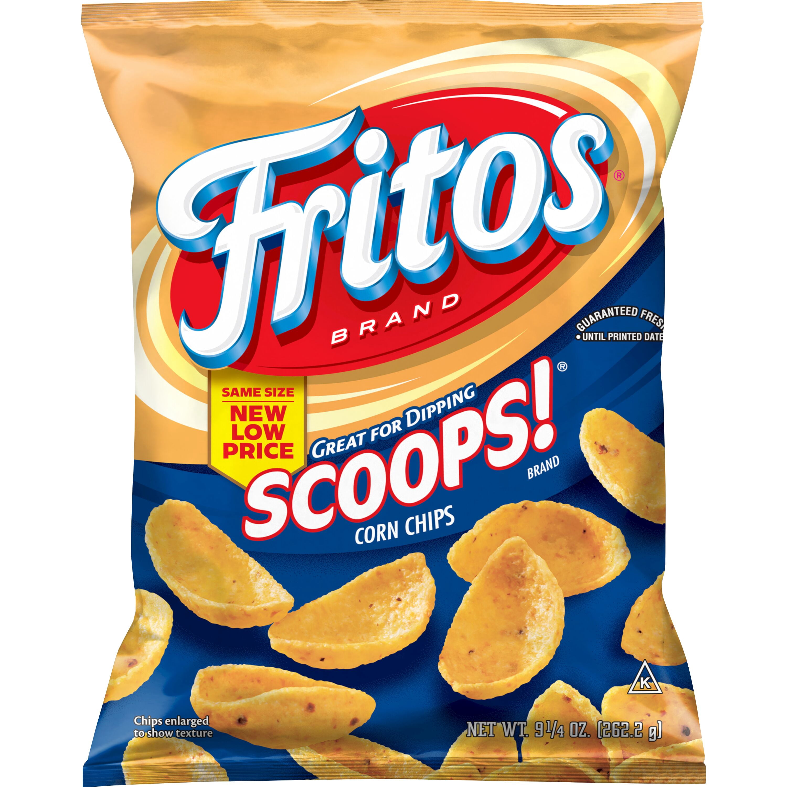 (4 pack) Fritos® Scoops!® Corn Chips, 9.25 oz. Bag