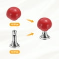 thumbnail image 3 of Uxcell 10Pcs Mini Rivet Studs 3mm Double Cap Leather Rivets for Clothes Sewing and Decoration Red, 3 of 6