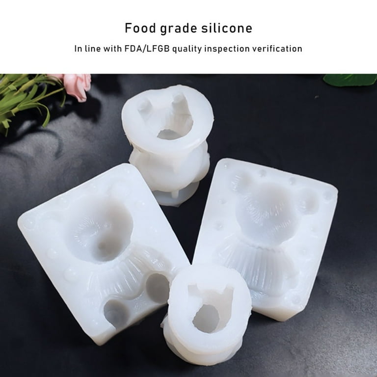 3D Animal Bear Duck Candy Craft Silicone Mold Resin Tools Cupcake Baking  Mold Fondant Cake Decoration Tools - Silicone Molds Wholesale & Retail -  Fondant, Soap, Candy, DIY Cake Molds