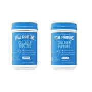 2 PACK | Vital Proteins Unflavored Collagen Peptides, 20 oz with Bovine Hide Collagen Peptides (2 PACK)