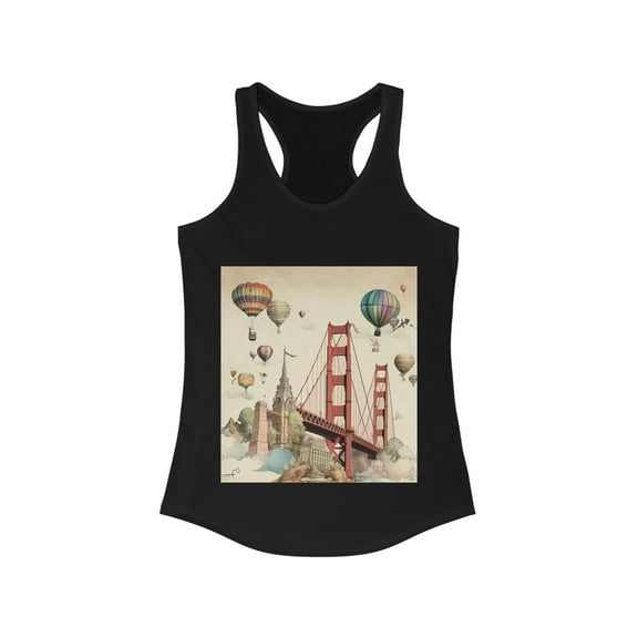 San Francisco Wanderlust Dreamer Racerback Tank