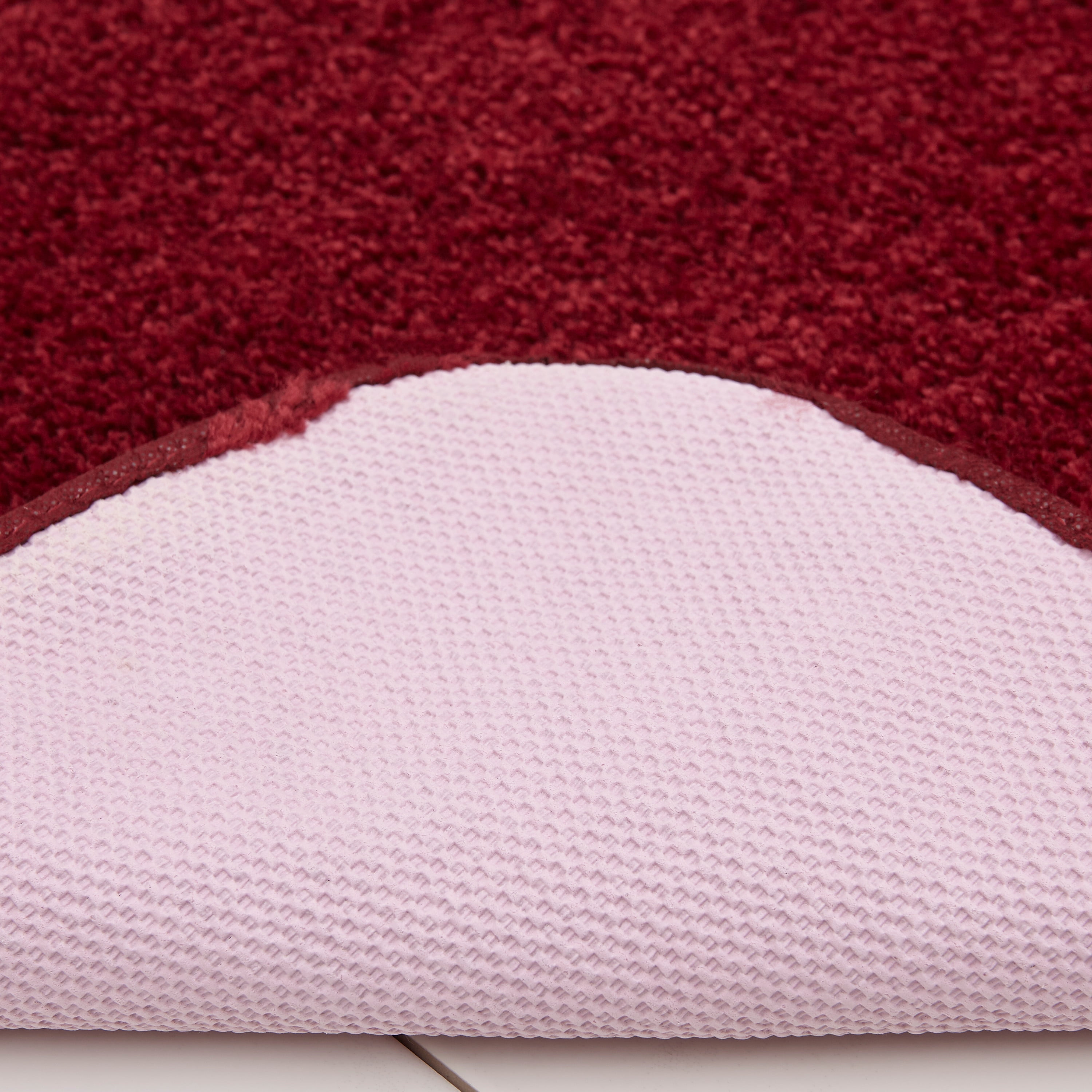 Mohawk Home Pure Perfection Merlot Bath Rug Scatter, 2'x3'4", Red