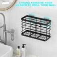 thumbnail image 6 of Hair Tool Organizer - Blow Dryer Holder /Hair Dryer Holder Cabinet Door, Bathroom Organizer Hair Care & Styling Tools Storage Basket for Hair Dryer, Curling Irons, Hair Straighteners, 6 of 6
