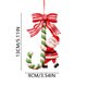 thumbnail image 3 of Artículos Navideños: Muñeco De Nieve De Cerámica Blanda, Bastón Pequeño, Pan De Arcilla, Adornos Colgantes, Adornos Para El Árbol De Navidad, Artículos Decorativos, 3 of 6