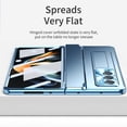 thumbnail image 3 of For Samsung Galaxy Z Fold 3 5G Phone Case，Shockproof Plating Hinge protection Folding Case,PC Stand Case Cover With Kickstand, 3 of 5