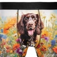 thumbnail image 4 of Welcome Spring Summer Boykin Spaniel Portrait Flower Blue Sky All Over Print Boxer Briefs Underwear for Men Dad Dog Lover - 12001, 4 of 6