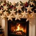 thumbnail image 6 of 2026 Christmas Indoor Home Decor Bohemian Style Star Shaped Woven Ornament For Christmas Trees For Holiday And Wedding Decorations, 6 of 7