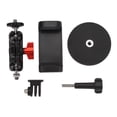 thumbnail image 2 of Magnetic Camera Mount Base Stand Kit, Camera Mount Base Dual Ball Head Flexibility Portable Silicone Pad Versatile  for Time Lapse Footage, 2 of 7