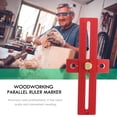 thumbnail image 6 of YUYUETIME Woodworking Marker Ruler Aluminium Alloy Craftsmen Workshop Use 1Set, 6 of 8