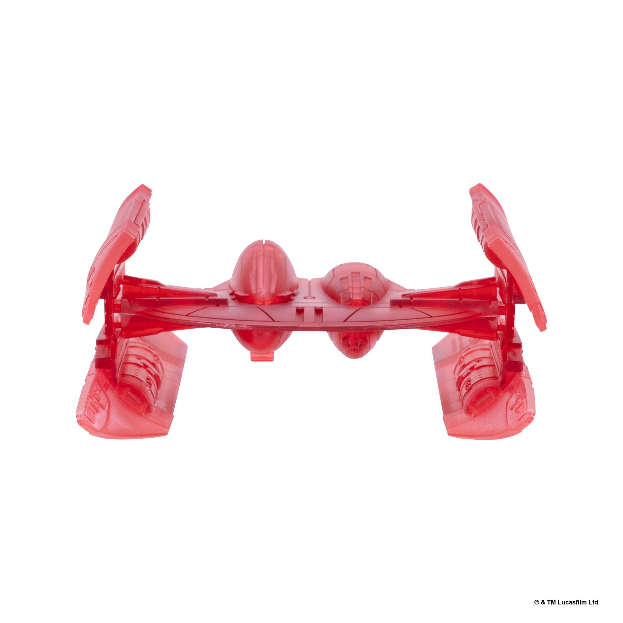 Star Wars™ Micro Galaxy Squadron Hyena Bomber (Red Hologram) - 5-inch Chase Edition vehicle with 1-inch Micro Figure Accessory