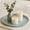 Sage Green, variant on Hanobe Candle Tray 11 inches Black Metal Centerpieces for Tables Candle Holders Round Tray for Home Decorative Moderrn Candle Plate