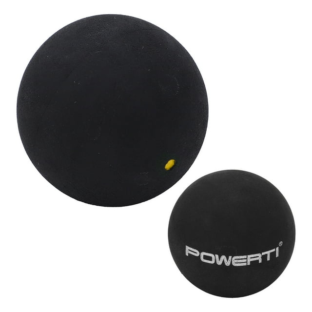 37mm Single Dot Squash Balls, Rubber Squash Racket Balls for Beginner Competition Training, High Bounce Single Dot Squash Racket Balls for Training Practice Sports